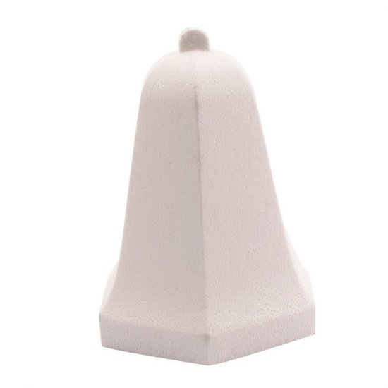 Piepschuim Klok Hoekig 20cm