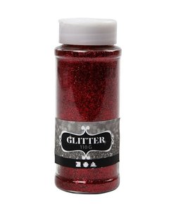 Glitter pot 110 gr. Rood