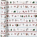 Creotime Cadeaupapier Kerst Polar Fun 80 gr. 70cm x 4 mtr