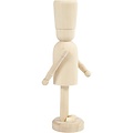 Creotime Houten Figuur Notenkraker h:18 cm berkehout