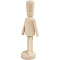 Creotime Houten Figuur Notenkraker h:45 cm berkehout