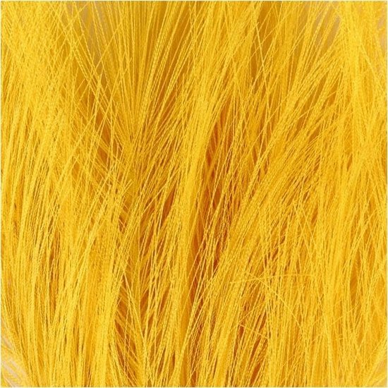 Creotime Kunstveren L: 15 cm B: 8 cm Geel 10 stuks