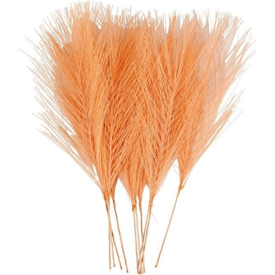 Creotime Kunstveren L: 15 cm B: 8 cm Oranje 10 stuks