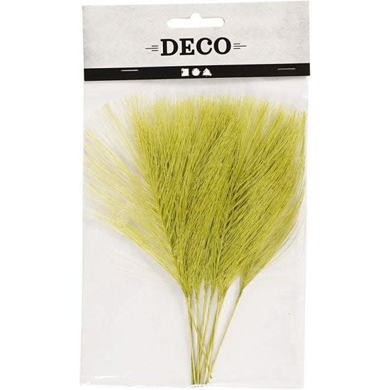 Creotime Kunstveren L: 15 cm B: 8 cm Groen 10 stuks