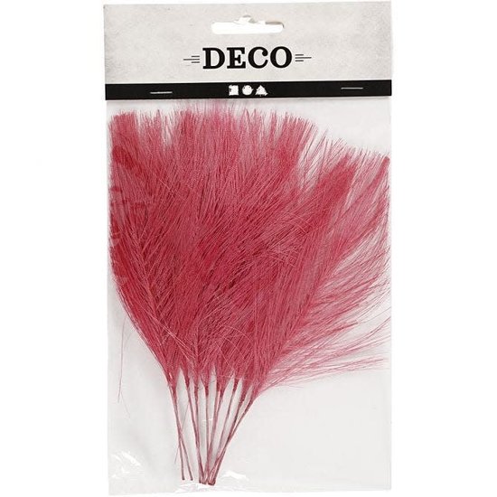 Creotime Kunstveren L: 15 cm B: 8 cm Roze 10 stuks