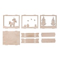 Rayher Rayher Houten DIY Bouwset Kerst Eenhoorn