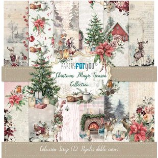 Papers For You Paper Pack Christmas Magic Season 12x12'' 12st