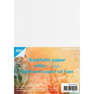Joy Yupo Papier / Synthetisch Papier Wit 234 gr.  A5 10 vellen