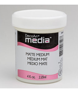 DecoArt Mixed Media Matte Medium Clear 118ml