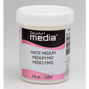 DecoArt Mixed Media Matte Medium Clear 118ml