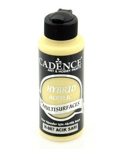 Cadence Hybrid Acrylverf Semi Mat 120ml Licht Geel