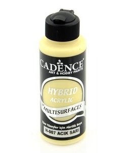 Cadence Hybrid Acrylverf Semi Mat 120ml Light Yellow