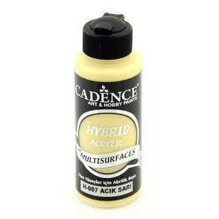 Cadence Hybrid Acrylverf Semi Mat 120ml Light Yellow