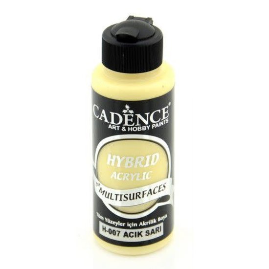 Cadence Cadence Hybrid Acrylverf Semi Mat 120ml Light Yellow