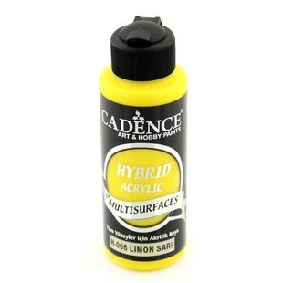 Cadence Hybrid Acrylverf Semi Mat 120ml Lemon Yellow