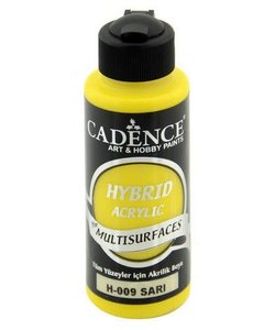Cadence Hybrid Acrylverf Semi Mat 120ml Yellow