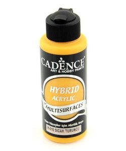 Cadence Hybrid Acrylverf Semi Mat 120ml Warm Oranje