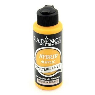 Cadence Hybrid Acrylverf Semi Mat 120ml Warm Orange