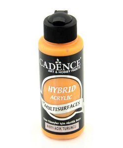 Cadence Hybrid Acrylverf Semi Mat 120ml Licht Oranje