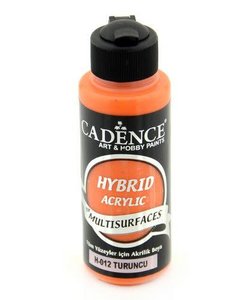 Cadence Hybrid Acrylverf Semi Mat 120ml Oranje