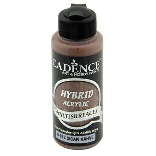 Cadence Hybrid Acrylverf Semi Mat 120ml Warm Brown