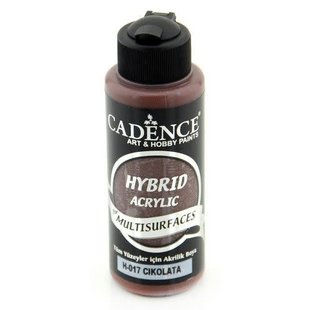 Cadence Hybrid Acrylverf Semi Mat 120ml Chocolate