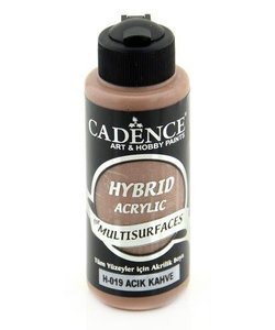 Cadence Hybrid Acrylverf Semi Mat 120ml Light Brown