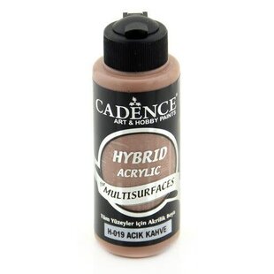 Cadence Hybrid Acrylverf Semi Mat 120ml Licht Bruin