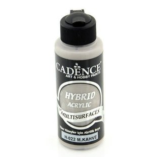 Cadence Hybrid Acrylverf Semi Mat 120ml Collier Brown