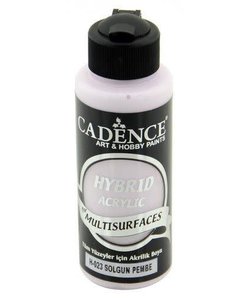 Cadence Hybrid Acrylverf Semi Mat 120ml Vervaagd Roze