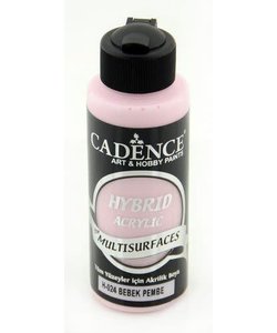 Cadence Hybrid Acrylverf Semi Mat 120ml Baby Pink