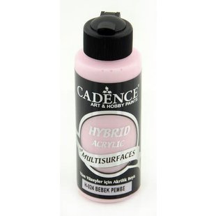 Cadence Hybrid Acrylverf Semi Mat 120ml Baby Pink