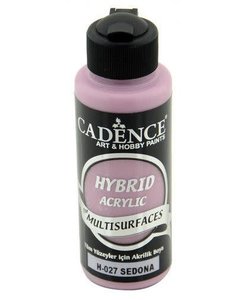 Cadence Hybrid Acrylverf Semi Mat 120ml Sedona Bruin