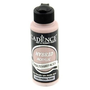 Cadence Hybrid Acrylverf Semi Mat 120ml Poeder Roze