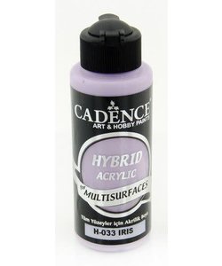 Cadence Hybrid Acrylverf Semi Mat 120ml Iris