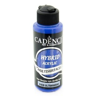 Cadence Hybrid Acrylverf Semi Mat 120ml Ultramarine Blue