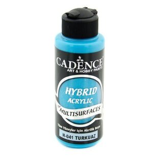 Cadence Hybrid Acrylverf Semi Mat 120ml Turquoise