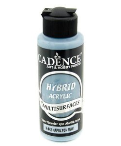 Cadence Hybrid Acrylverf Semi Mat 120ml Napoleon Blauw