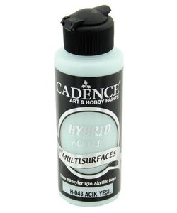 Cadence Hybrid Acrylverf Semi Mat 120ml Licht Groen