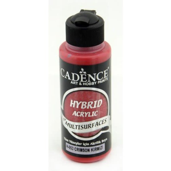 Cadence Cadence Hybrid Acrylverf Semi Mat 120ml Crimson Red