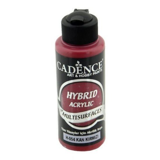 Cadence Cadence Hybrid Acrylverf Semi Mat 120ml Blood Red