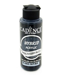 Cadence Hybrid Acrylverf Semi Mat 120ml Black