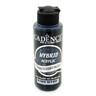 Cadence Hybrid Acrylverf Semi Mat 120ml Black