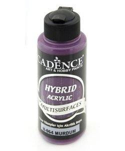 Cadence Hybrid Acrylverf Semi Mat 120ml Plum