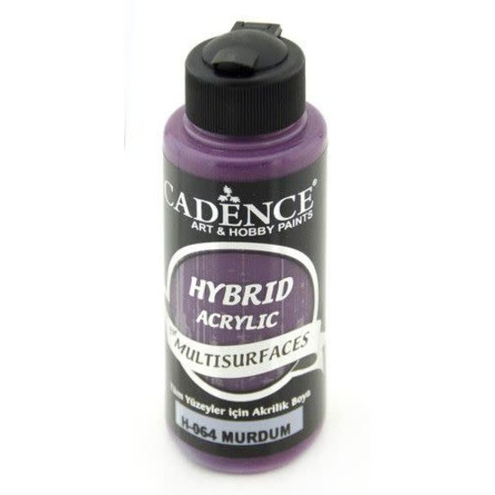 Cadence Cadence Hybrid Acrylverf Semi Mat 120ml Plum