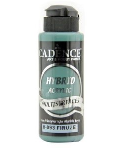 Cadence Hybrid Acrylverf Semi Mat 120ml Firuze Groen