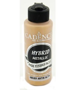 Cadence Hybride Metallic Acrylverf (semi mat) 120 ml Antique Gold