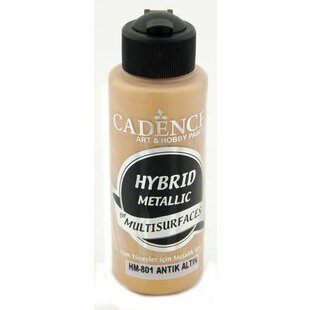 Cadence Hybride Metallic Acrylverf (semi mat) 120 ml Antique Gold