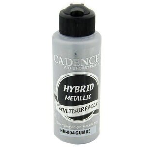 Cadence Hybride Metallic Acrylverf (semi mat) 120 ml Silver
