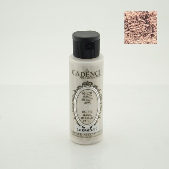 Cadence Cadence Hi-lite Metallic verf 70 ml Rood